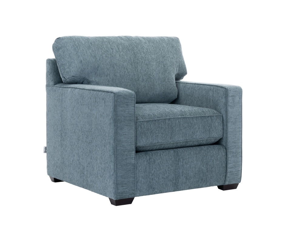 Velox light greenish blue 1 seater Sofa