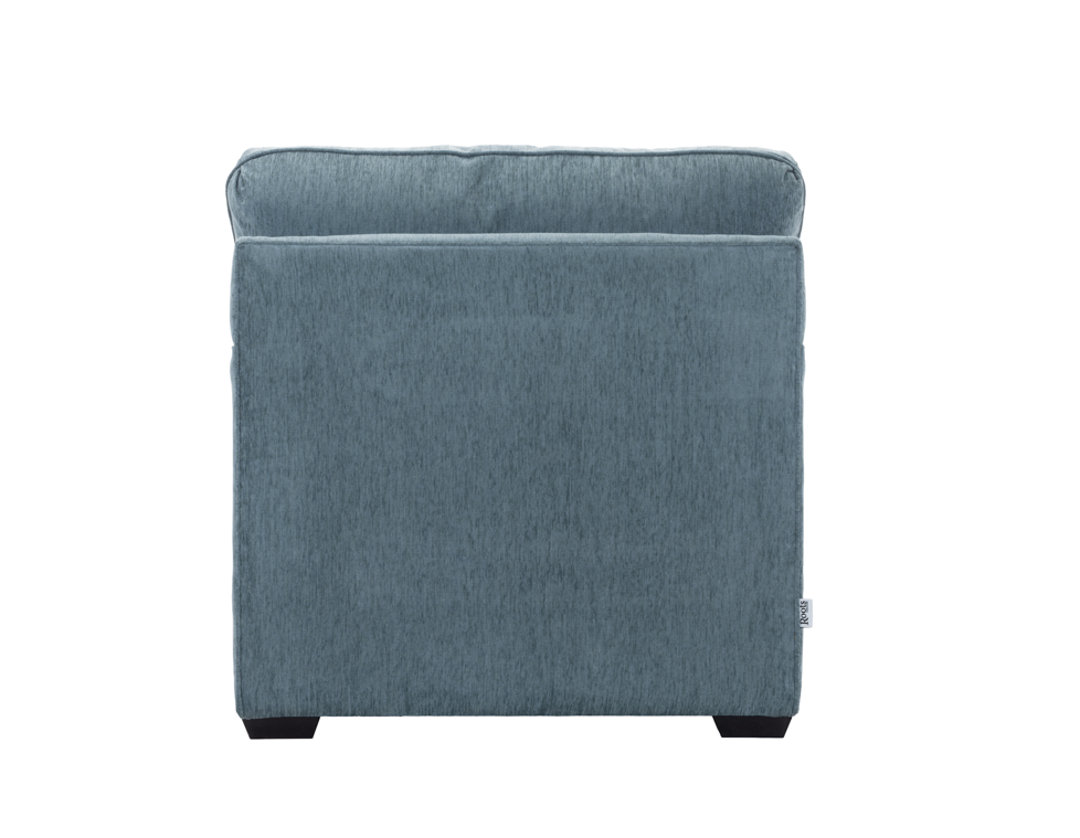 Velox light greenish blue 1 seater Sofa
