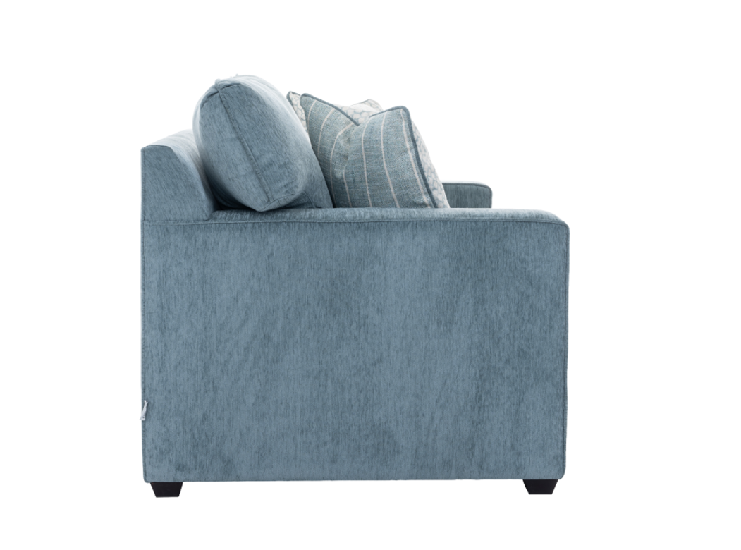 Velox light greenish blue 2 seater Sofa