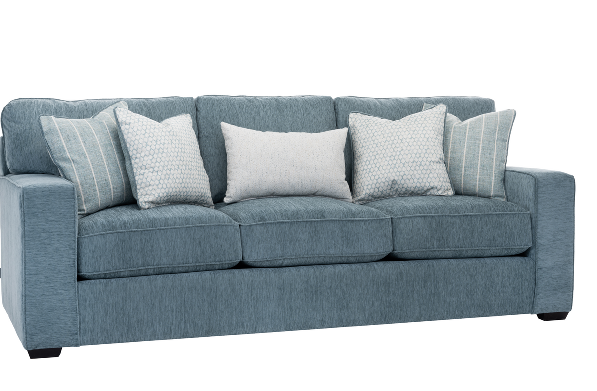 Velox light greenish blue 3 seater Sofa