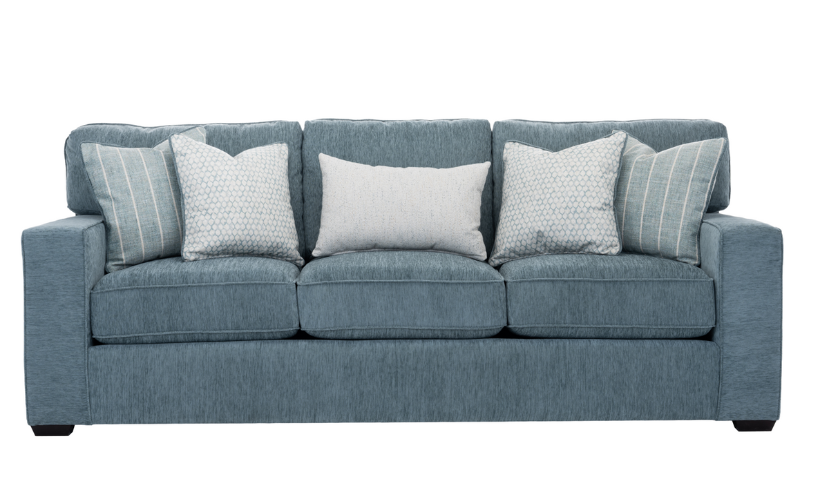 Velox light greenish blue 3 seater Sofa