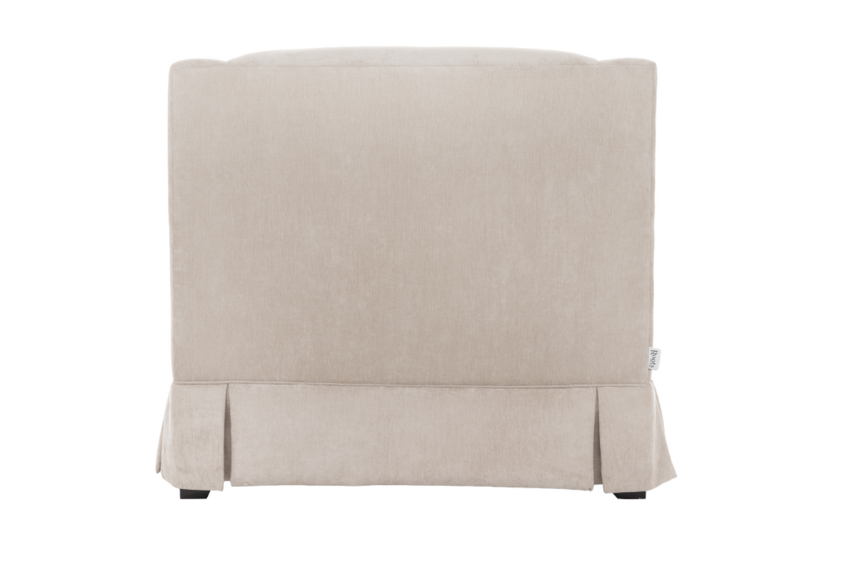 Liwan Brown 1 seater Sofa