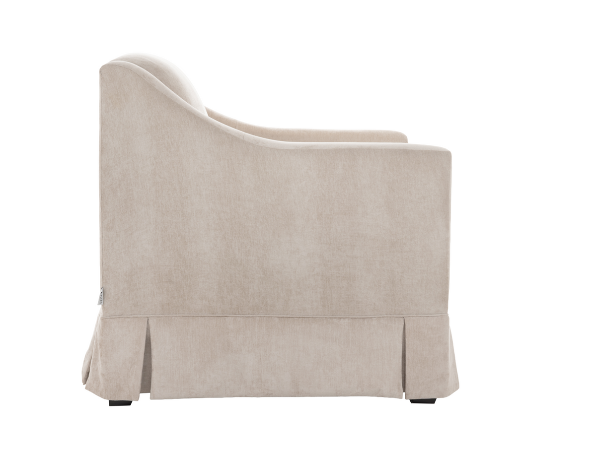 Liwan Brown 1 seater Sofa
