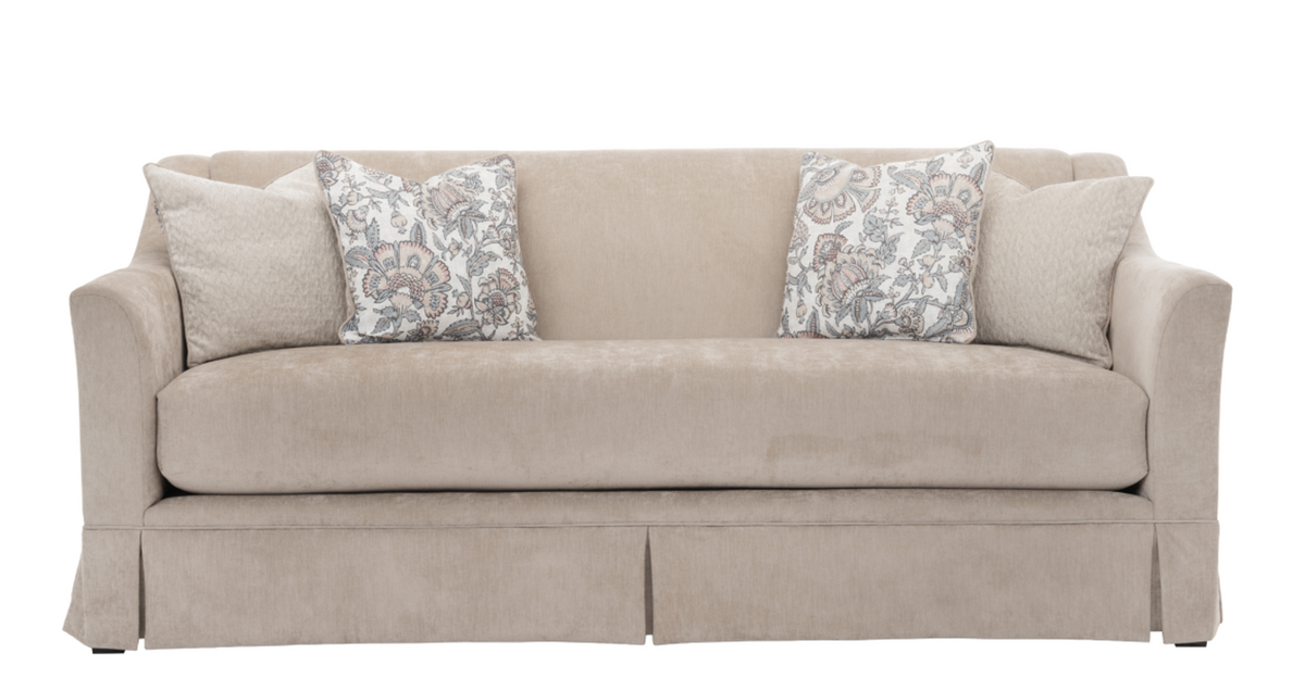 Liwan Brown 2 seater Sofa