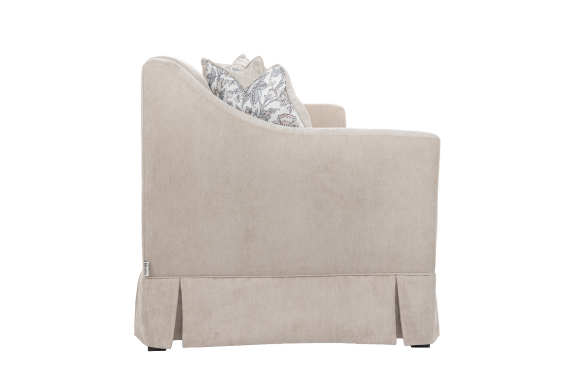 Liwan Brown 2 seater Sofa