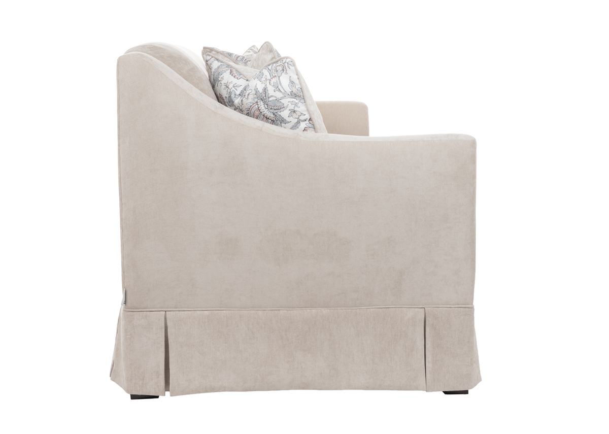Liwan Brown 3 seater Sofa