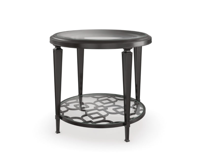 طاولة جانبية دائرية من كاراكول - الدائرة الاجتماعية