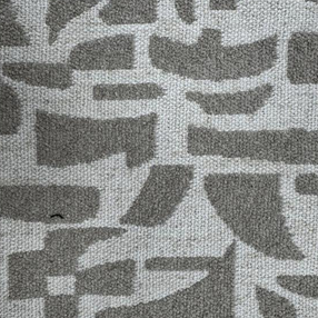 Cletus Printed Beige Accent Chair