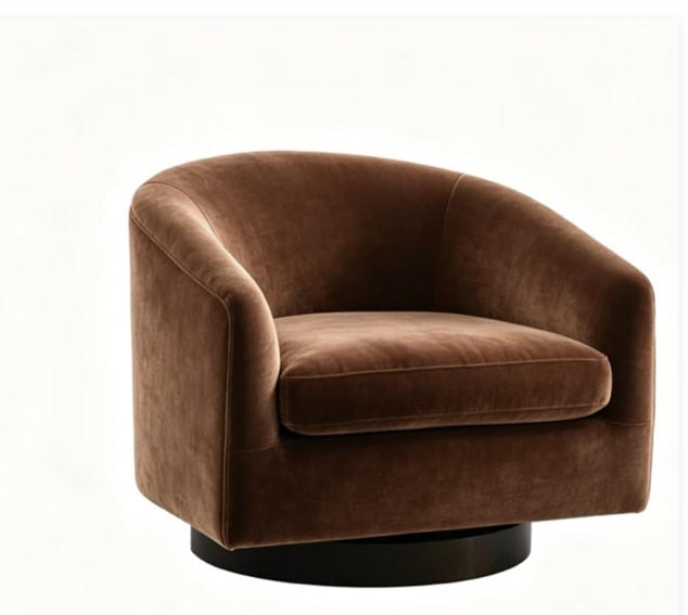 Sola Rusty Red Accent Chair