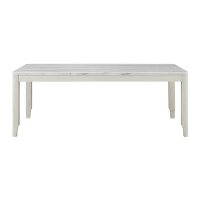 South Beach Light Grey Marbel Top Dining Table 6-8 Seaters