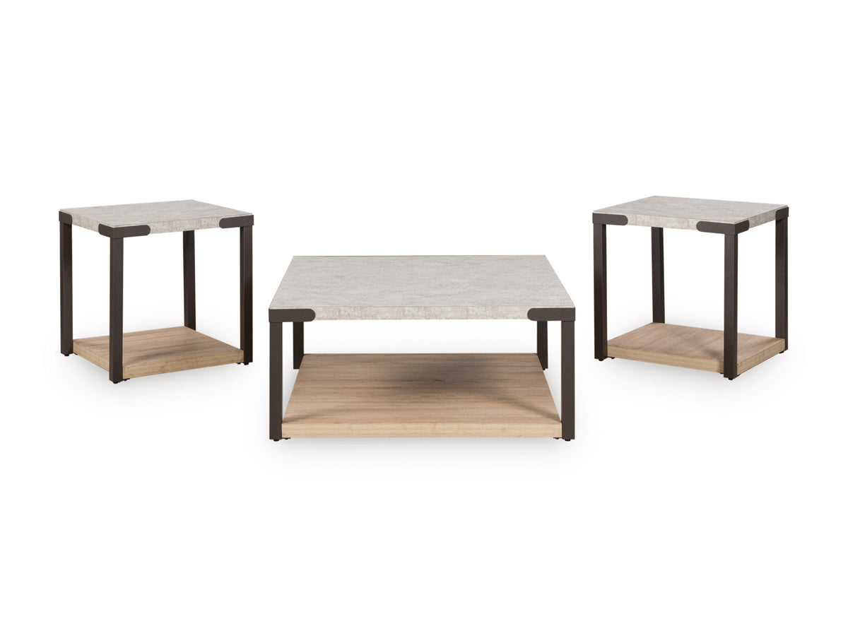 Loreo Sofa Set with 2 Free OCCASIONAL TABLE SET (3/CN)