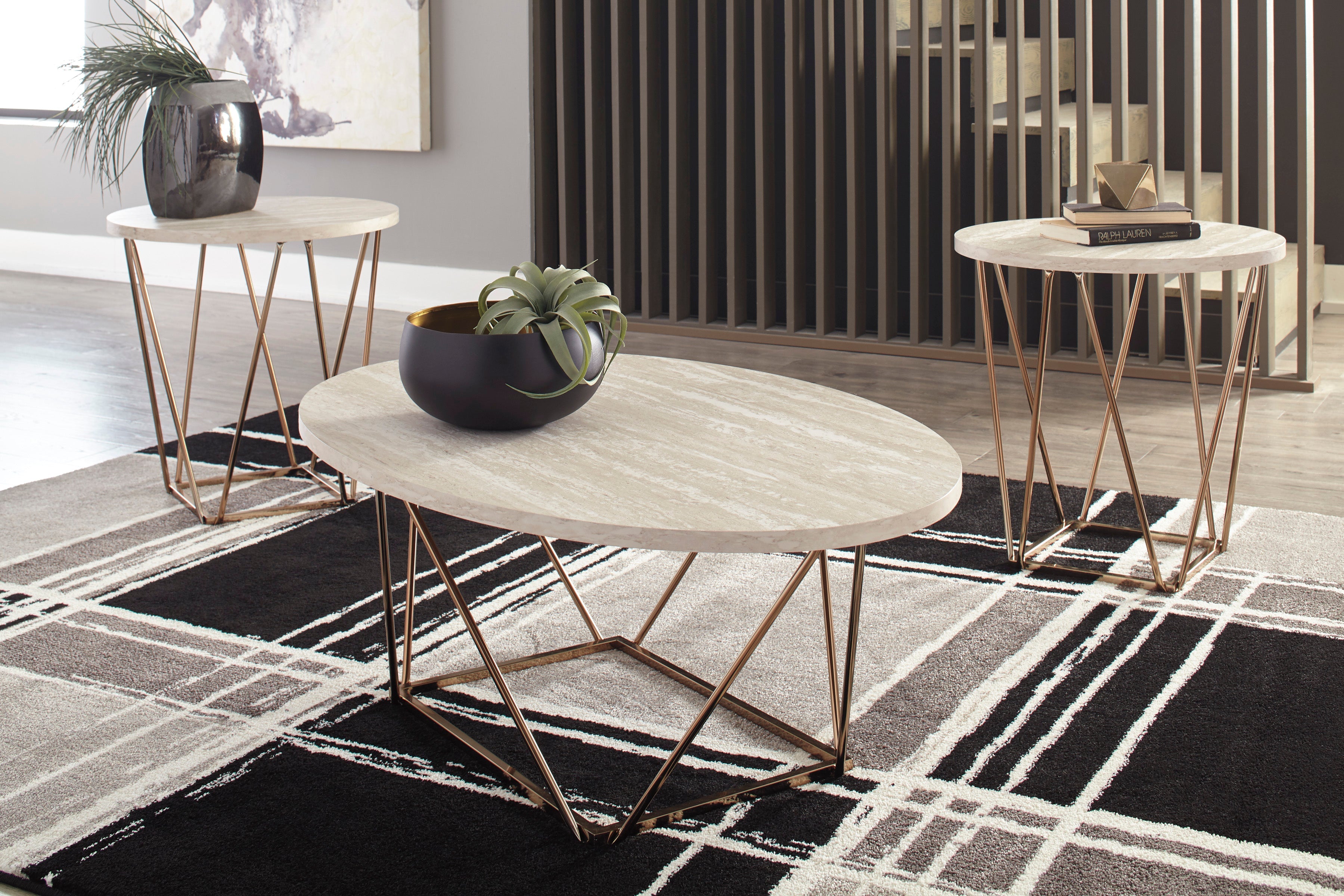 Tarica Table (Set of 3) Ashley Homestore