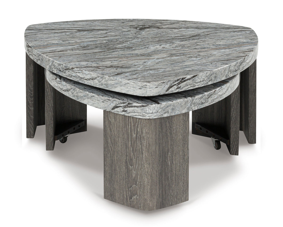 Surmour Stacked Cocktail Table Set