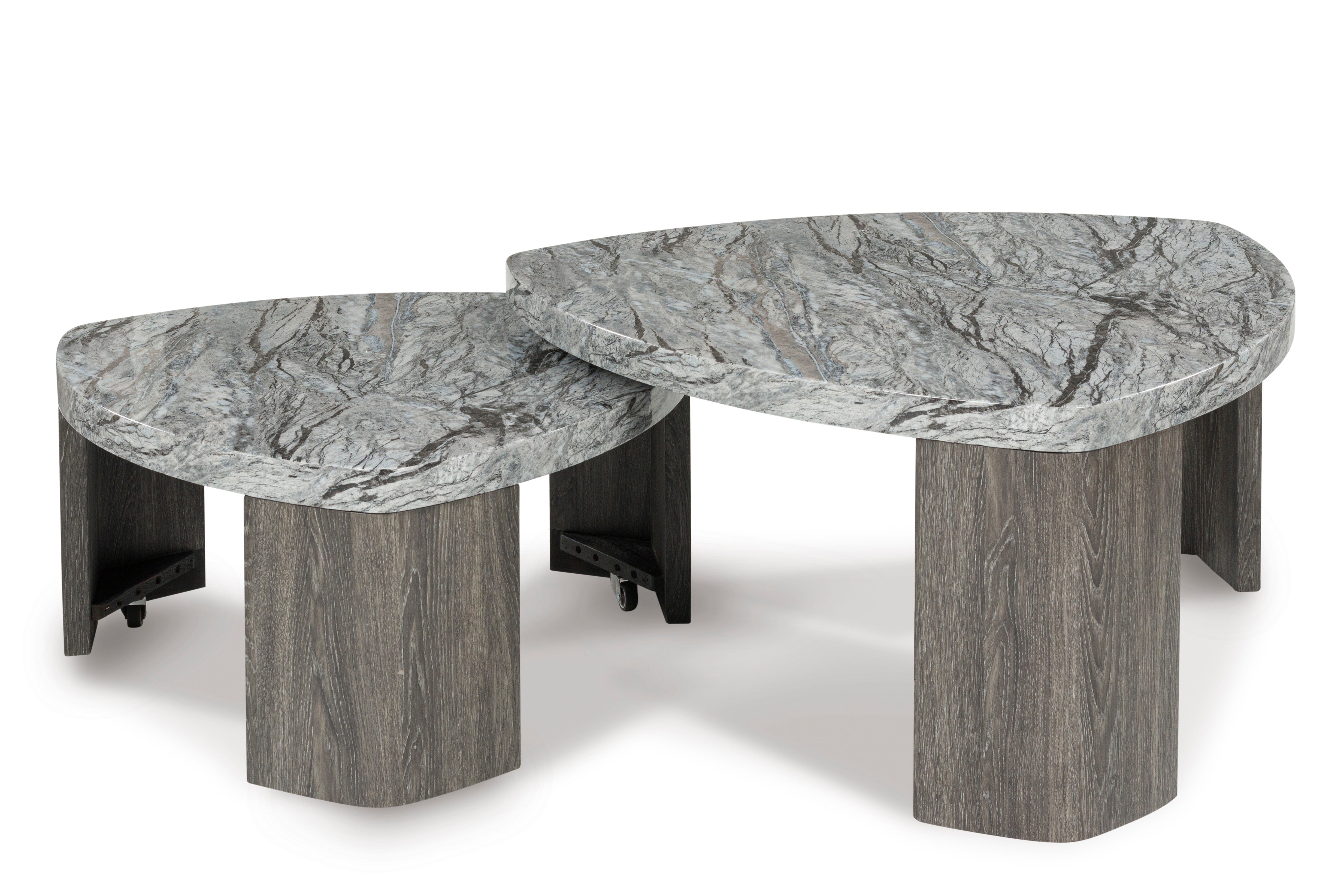 Surmour Stacked Cocktail Table Set