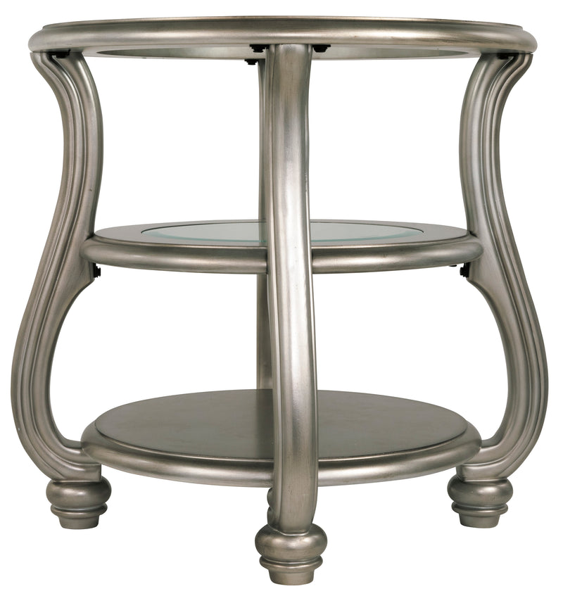 ROUND END TABLE