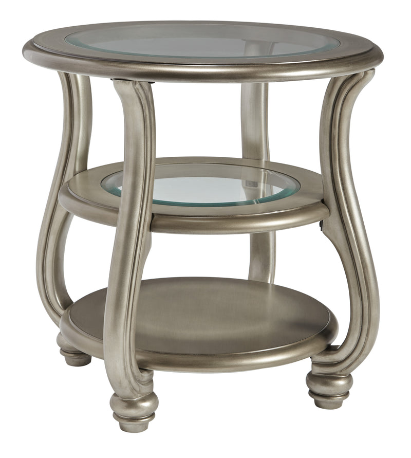 ROUND END TABLE