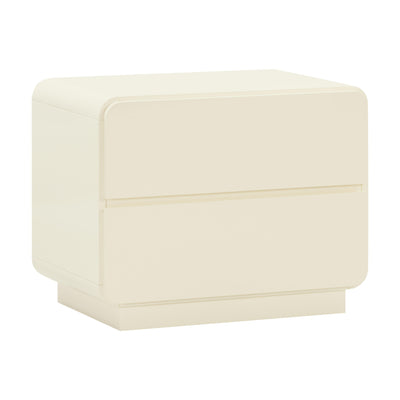 Sagura Cream Nightstand