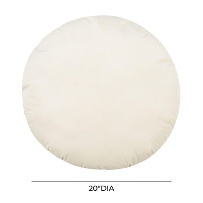 Potter 20 Cream Velvet Pillow