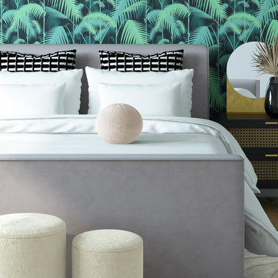 Boba 14 Cream Velvet Pillow