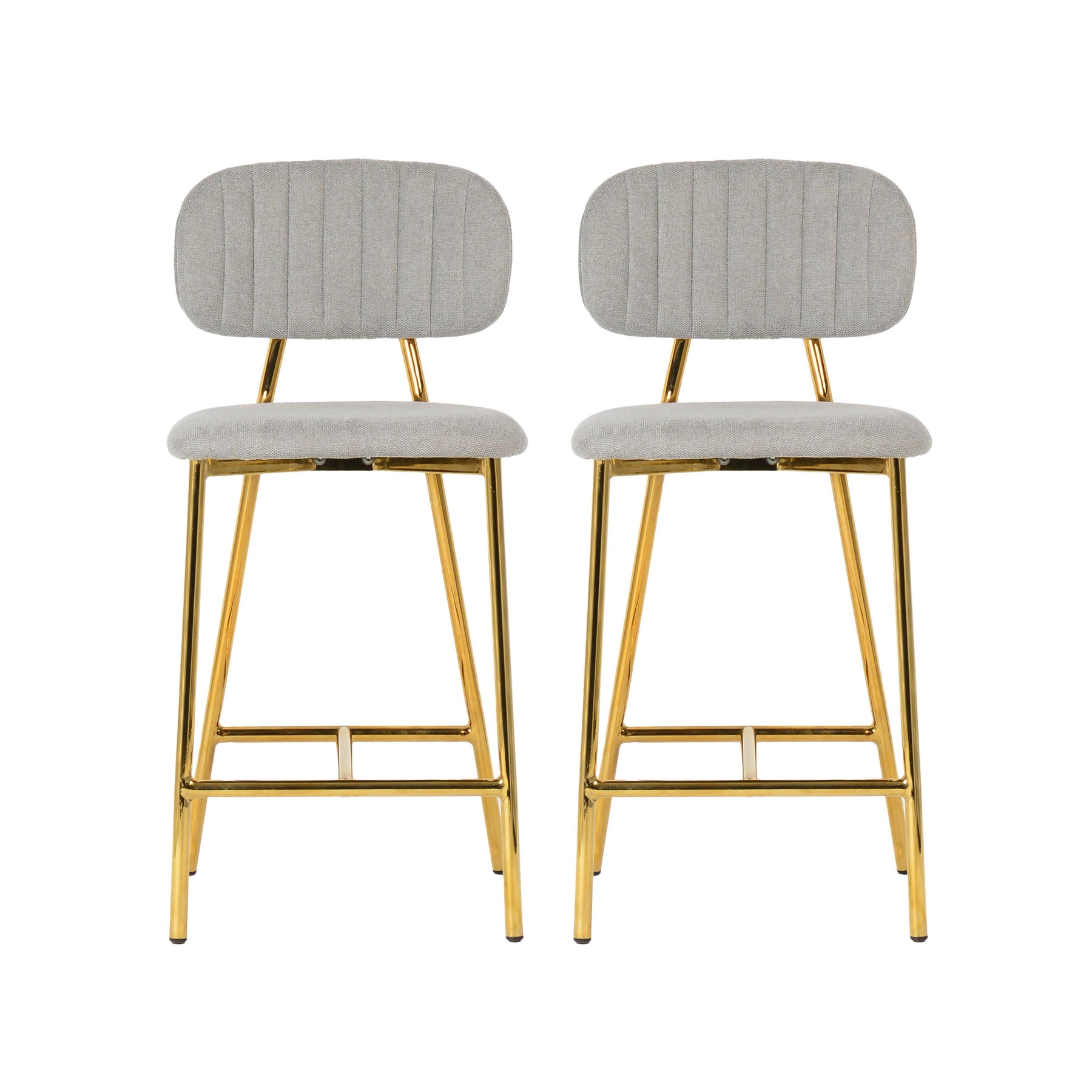 Ariana Grey Counter Stool (Set of 2) Al Rugaib Furniture