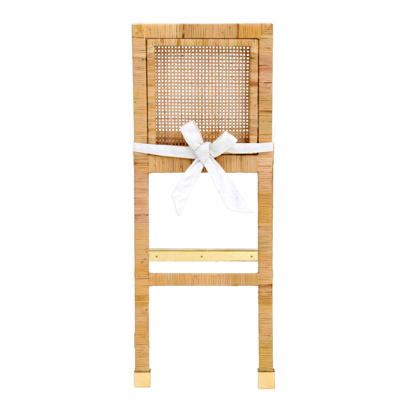 Amara Rattan Performance Fabric Counter Stool