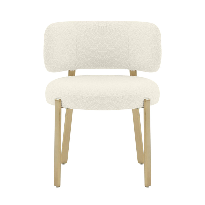 Margaret Cream Performance Boucle Dining Chair