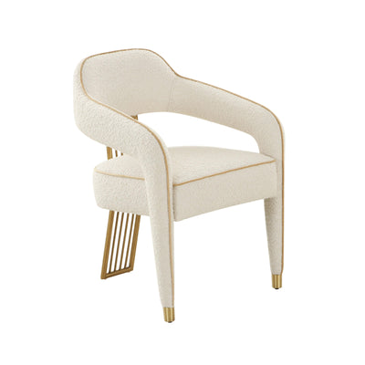 Corralis Cream Boucle Dining Chair