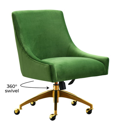 Beatrix Green Office Swivel Chair