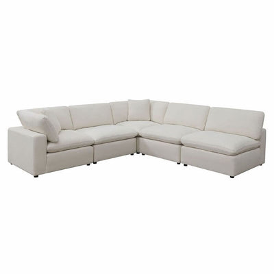 Cloud 9 Cotton Armless Sectional