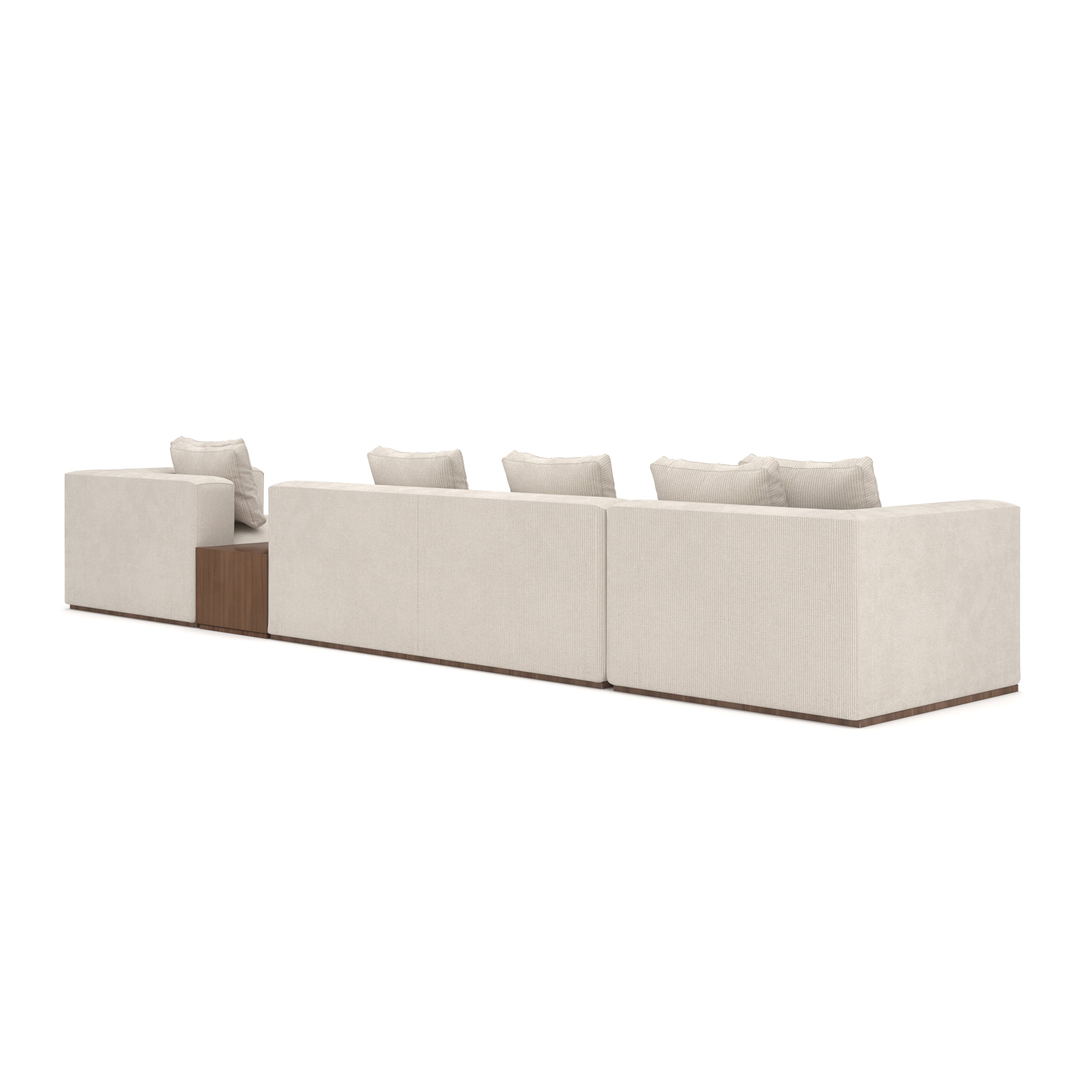 Bello 4pc Sectional - Ivory