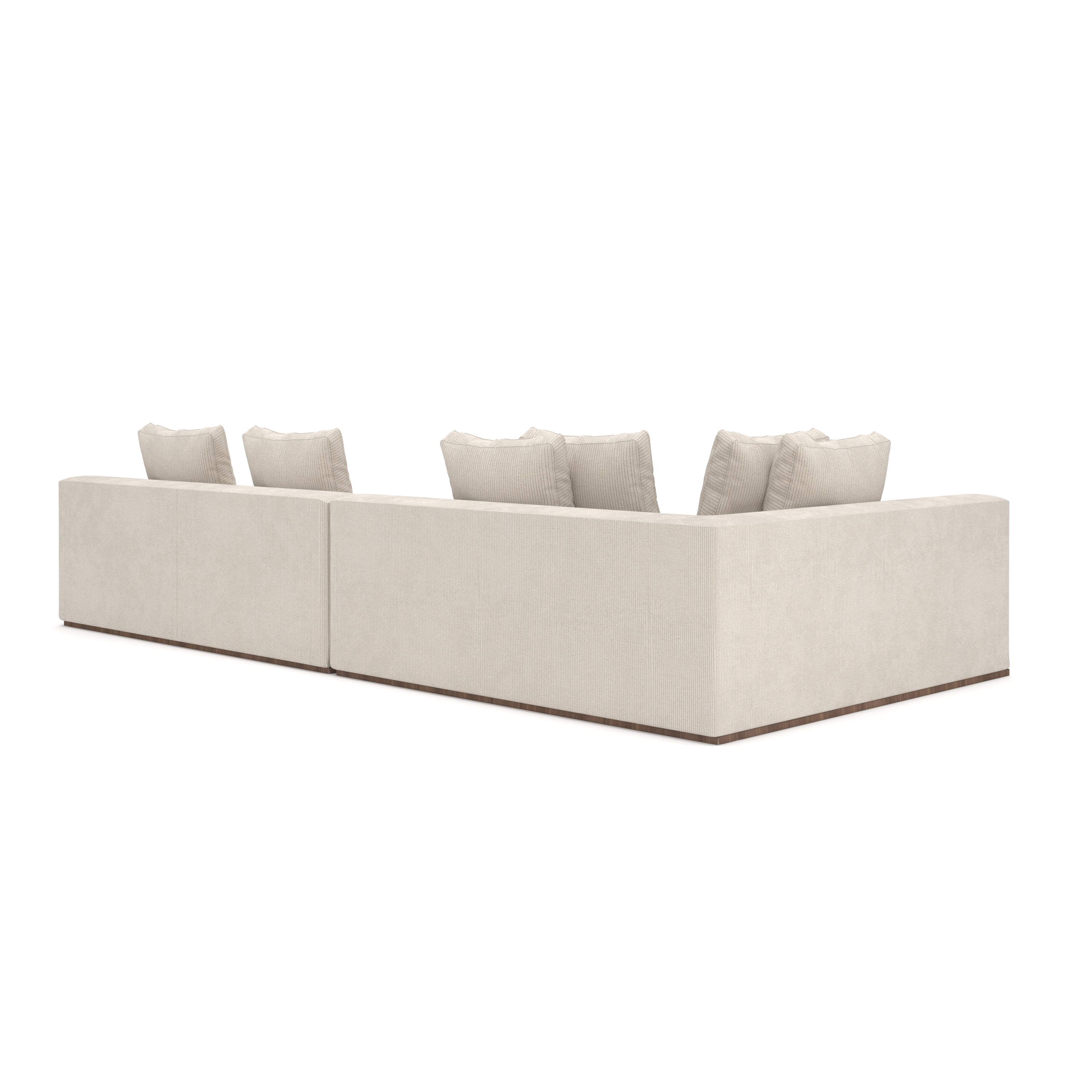 Bello LF Chaise Sectional - Ivory