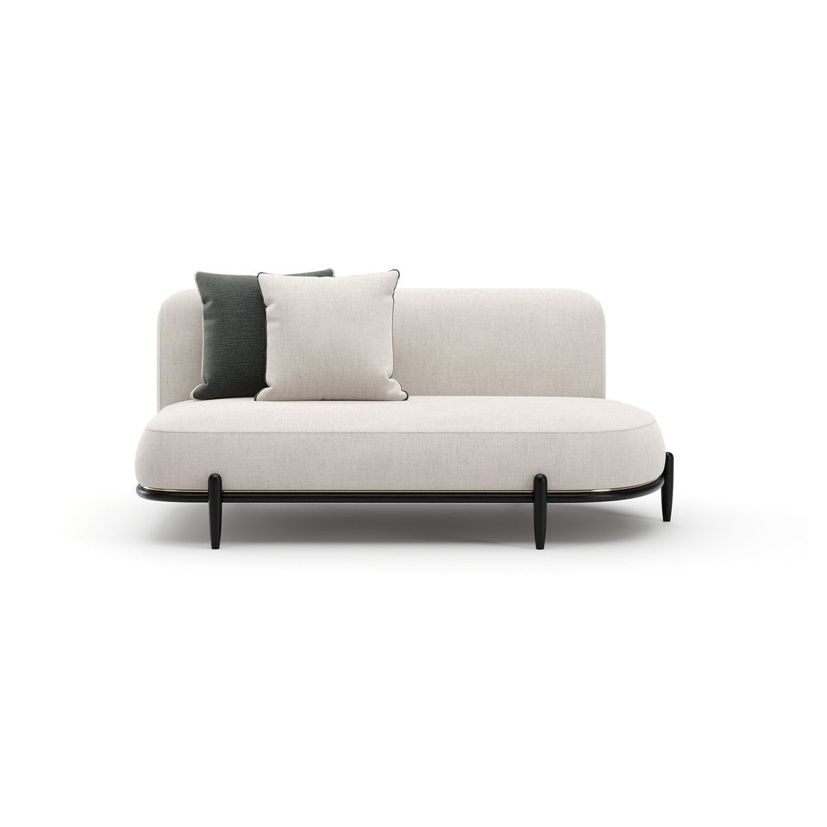 MADERA ARMLESS RAF BUMPER - OATMEAL