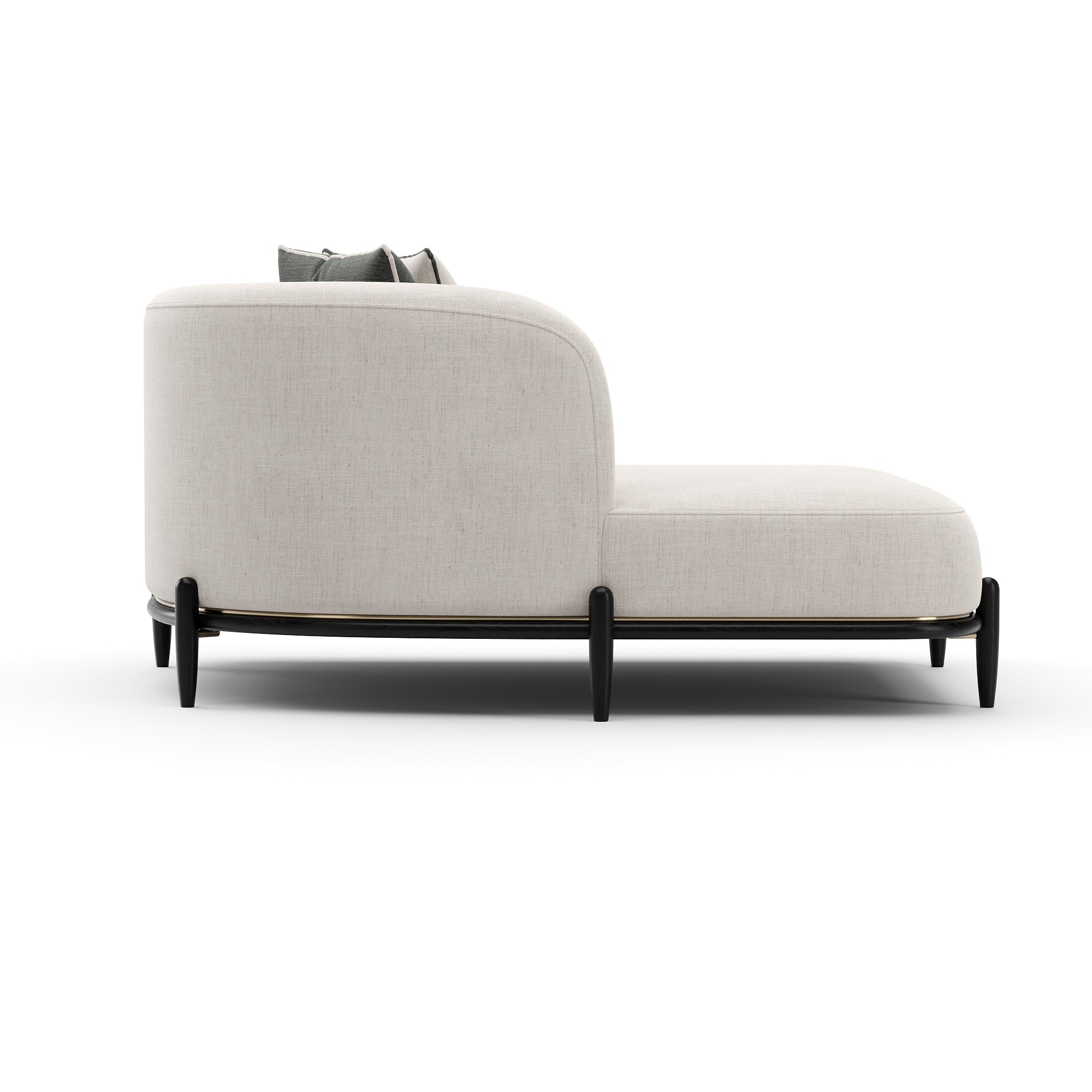 MADERA RAF CHAISE - OATMEAL