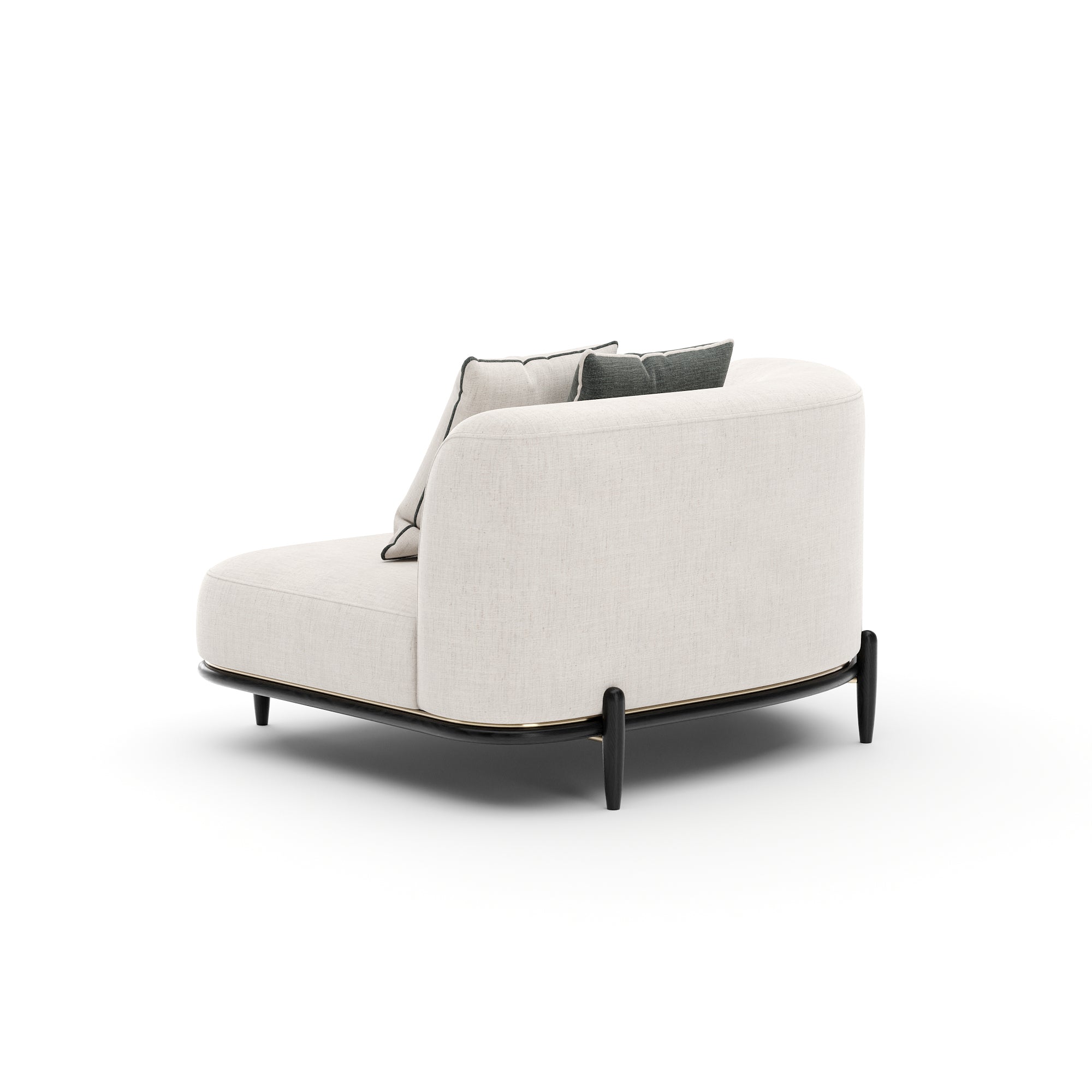 MADERA LAF LOVESEAT - OATMEAL