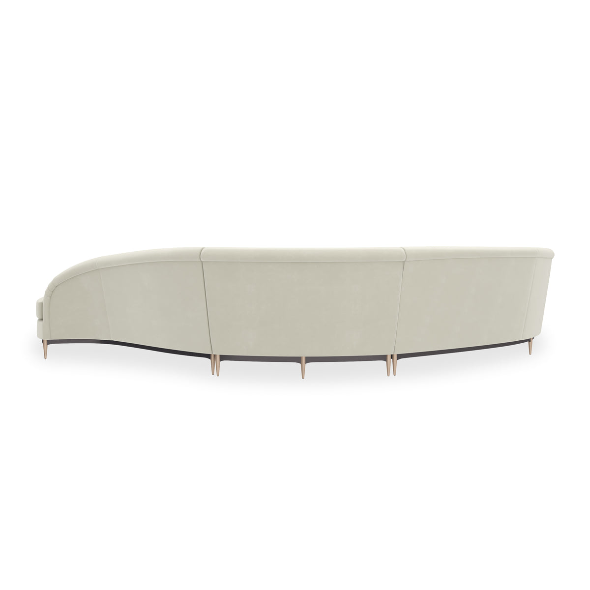 Three's Company RT Chaise 3pc Sec - Ivo