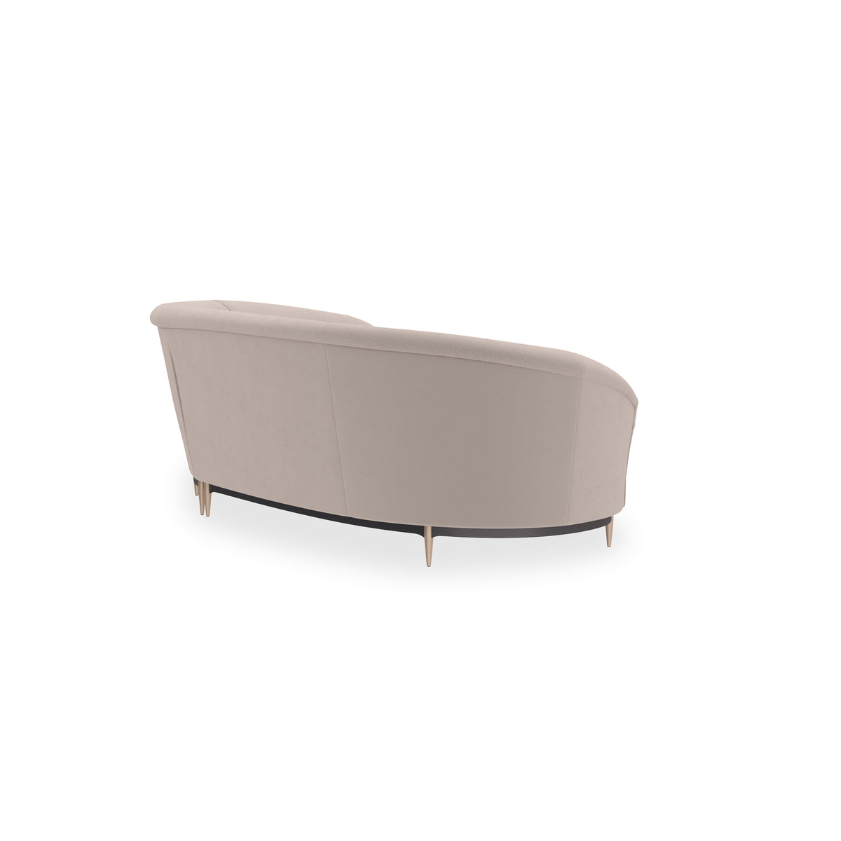 Three's Company RT Chaise 3pc Sec - Ecr