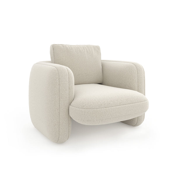 OVERLAP CHAIR ECRU