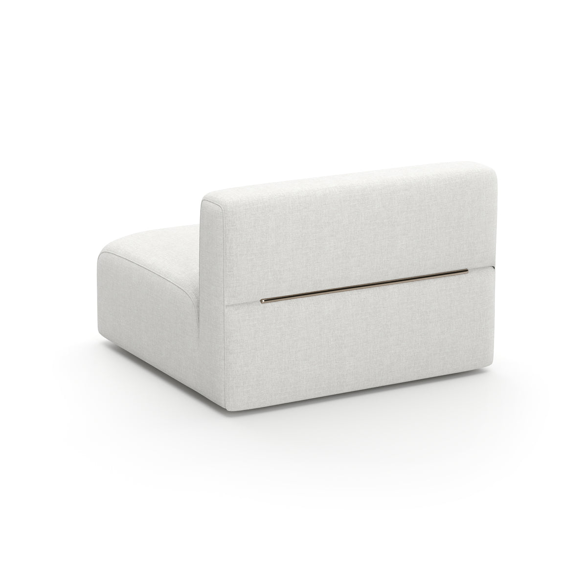 RHYTHM ARMLESS CHAIR IVORY