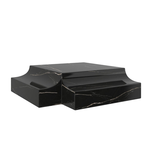 OVERLAP CORNER WEDGE BASE DARK