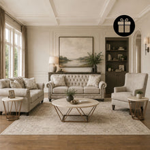 Katahdin Sofa Set with Free Tarica Table (Set of 3)