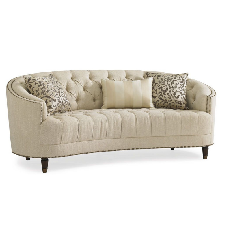 Classic Elegance - Beige Sofa Set 2