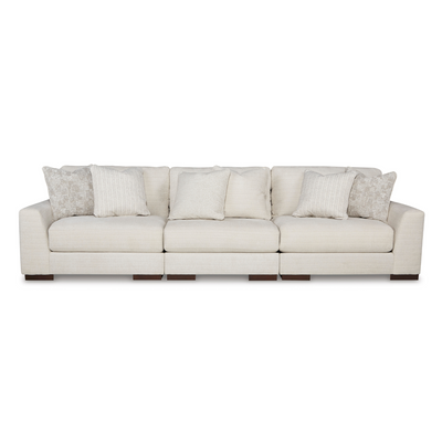 Lyndeboro Brown/Beige XL Sofa