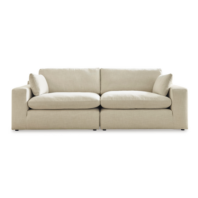Elyza White XL Sofa