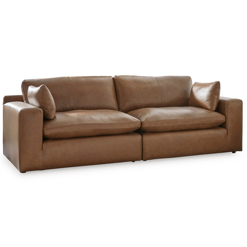 Emilia Brown/Beige XL Sofa