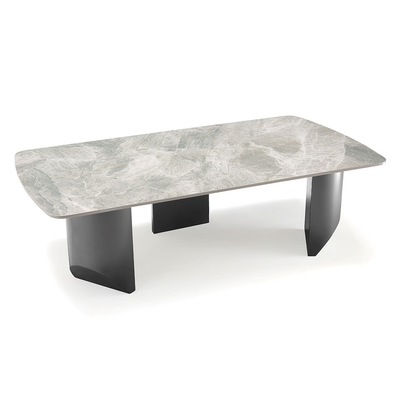 Great Wave Sintered Stone Coffee Table
