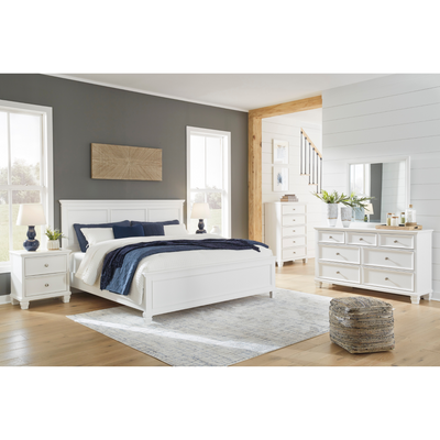 Fortman king bedroom set with chest