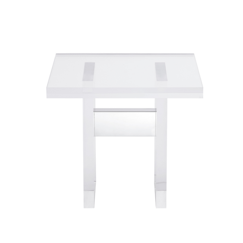 Acrylic side table