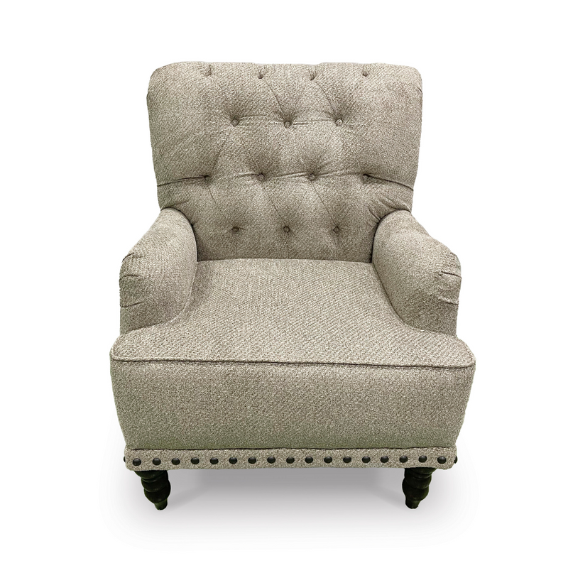 Furniture Tartonelle Accent Chair Tartonelle Accent Chair Ivory/Taupe