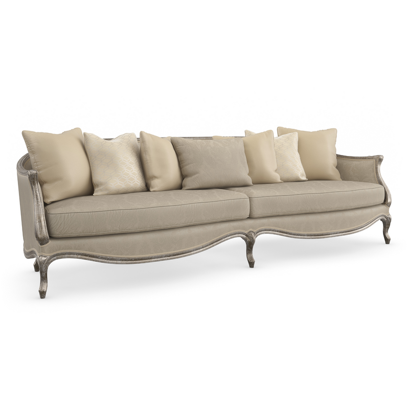 Intl. Classic Upholstery - Le Canape Gold (XXL Sofa - 120&