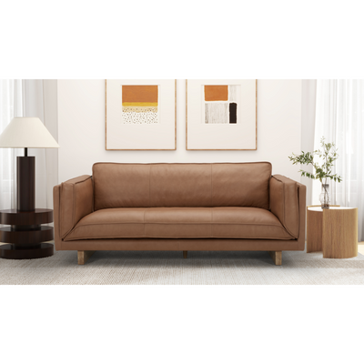 brown leather sofa roots furniture